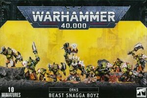 【オルク】ビーストスナッガ・ボゥイ Beast Snagga Boyz[50-51][WARHAMMER40,000]ウォーハンマー