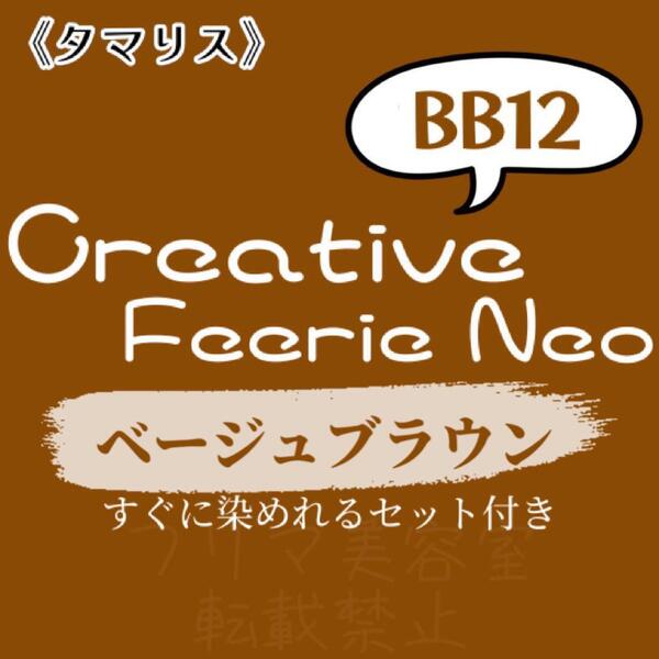 タマリス BB12 おしゃれ染め ベージュブラウン ロング ヘアカラー 2本組 セット付 ヘアカラー剤 かなり明るめ 自然な透明感を出すベージュ