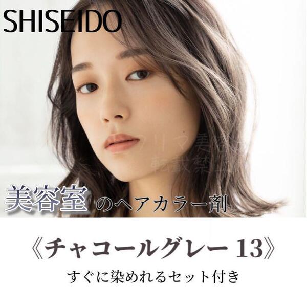 最安値!資生堂 ヘアカラーセット(ショート・メンズヘア)CG13(明るい)