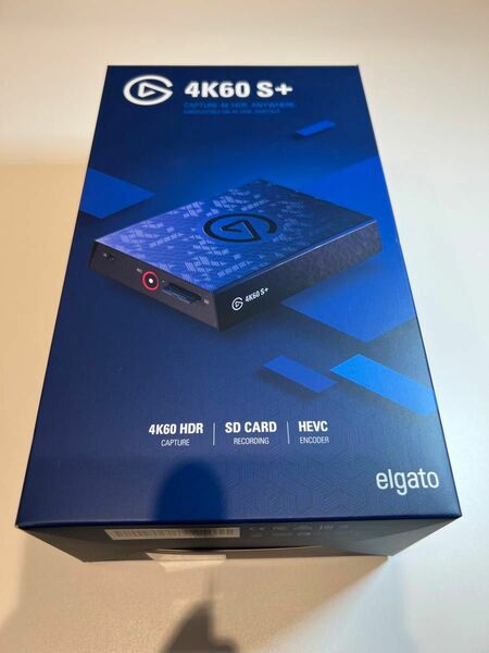 elgato 4K60 S+ 新品 動作確認のみ　ビデオキャプチャー　定価以下