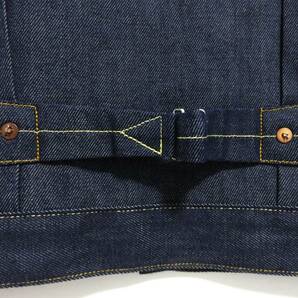 新品 LEVI'S VINTAGE CLOTHING 1936 TYPE I トラッカー ジャケット 44 XL リジッド 日本製 LVC 1st ファースト デニム 506XX 705060028の画像5