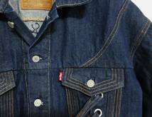 送料無料 定価6.8万 新品 Levi's × NO SESSO デニム ジャケット XS リーバイス ノーセッソ 別注 コラボ LEVIS_画像2