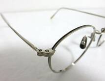送料無料 定価3.5万 新品 BLANC.. BM007-LI シルバー チタン 日本製 ブラン サングラス 眼鏡_画像3