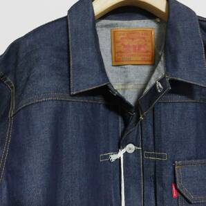 新品 LEVI'S VINTAGE CLOTHING 1936 TYPE I トラッカー ジャケット 44 XL リジッド 日本製 LVC 1st ファースト デニム 506XX 705060028の画像2