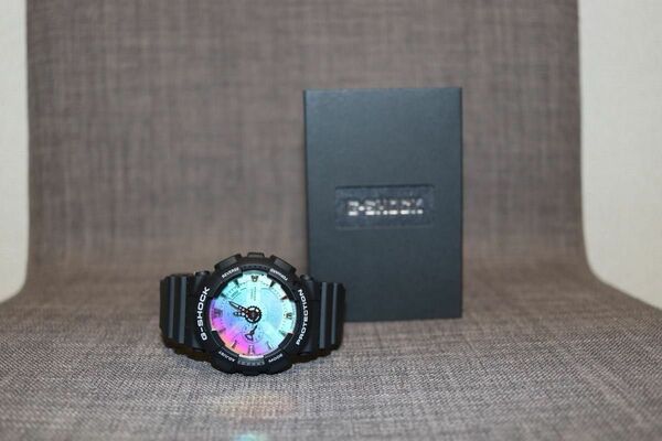 国内正規品 完売品美品 レインボー G-SHOCK CASIO Iridescent Colorシリーズ GA-110SR-1A