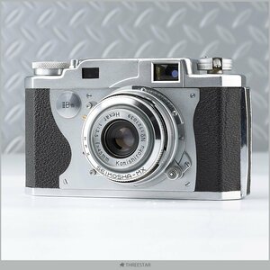 1円～ Konica IIB コニカ Hexar 45mm 1:3.5 現状販売にて ヘキサー シャッター速度チェック済み