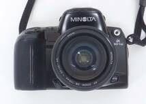 当時物 ＊レトロ一眼レフカメラ ＊MINOLTA α807Si ＊AF ZOOM 28-105mm 1:35(22)-4.5 ＊KENKO MC UV SL-39 62mm ＊付属品有り＊ジャンク品_画像2