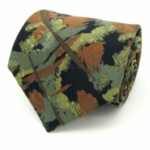  I m Pro duct brand necktie total pattern panel pattern glate silk made in Japan men's navy im product