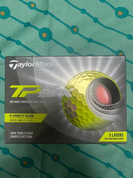 テーラーメイド TP5x イエロー 1ダース(12球入) ゴルフボール 21 TaylorMade TP5X