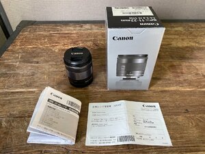 canon ミラーレス 広角レンズ ef-m 11-22mm f4-5.6 is stm 動作未チェック品 224