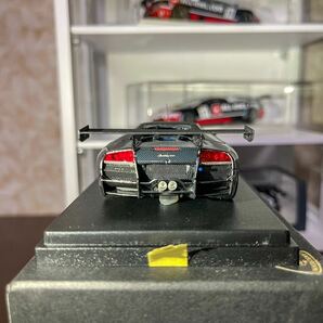 【廃盤 ラクーン特注世界限定20台】1/43 MRコレクション Lamborghini Murcielago LP670 R-SV FIA GT1 ランボルギーニ ムルシエラゴ グレーの画像4