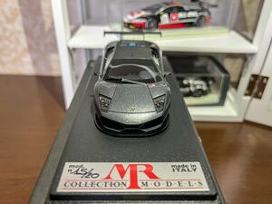 【廃盤 ラクーン特注世界限定20台】1/43 MRコレクション Lamborghini Murcielago LP670 R-SV FIA GT1 ランボルギーニ ムルシエラゴ グレー