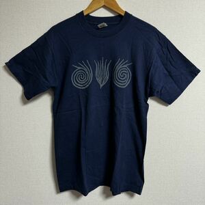 【古着】HABU BOX 琉球　半袖Tシャツ　Lサイズ　ネイビー 90s fluit of the room