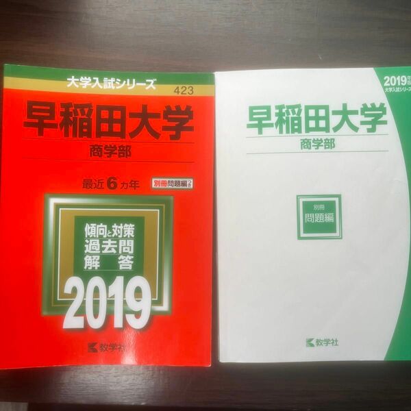 早稲田大学　商学部　2019年 大学入試シリーズ