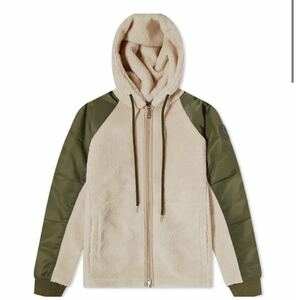 激レア 新品タグ付き Moncler モンクレール Polar フリース ジップ フーディー S サイズ