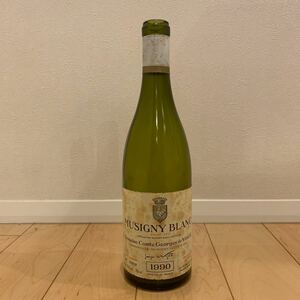 同梱可能 空瓶 ミュジニー ブラン コント ジョルジュ ヴォギュエ Musigny Blanc 1990 Comte George de Vogue 空きボトル インテリア