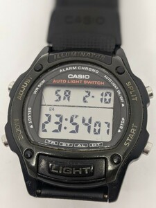 CASIO ILLUMINATOR W-93H カシオ デジタル腕時計 クオーツ チープカシオ ガラスに傷 電池交換済 中古動作品 77 40