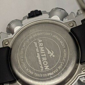 ARMITRON pro sport Y121F/4 20/5270 アーミートロン デジアナ腕時計 スポーツウォッチ 中古動作品 77 2の画像2