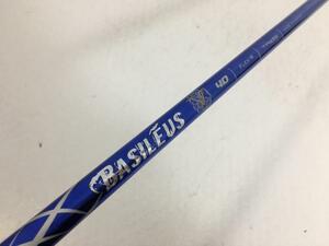 中古美品 Basileus(バシレウス) トライファス シャフト単品 (ピン スリーブ付) 1W Basileus(バシレウス) α2 40[1438