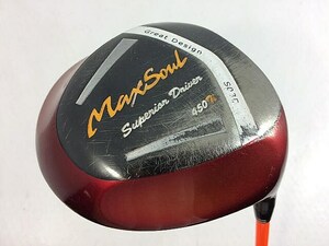 【格安スタート】【返品OK】中古 マックスソウル(MAX SOUL) スペリア S03 ドライバー 1W UST マミヤ ATTAS5 GoGo6 10.5 X