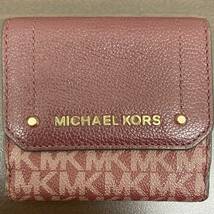 MICHAEL KORS 三つ折り財布 ボルドー マイケルコース 財布 女性用 レディース_画像2