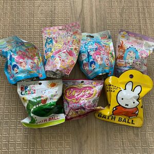 デリシャスパーティプリキュア　ひろがるスカイ！　ミッフィー　はらぺこあおむし　女の子　幼児　びっくらたまご バスボール 入浴剤　