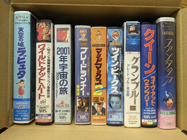 ブレードランナーなど VHS ビデオ　９本セット