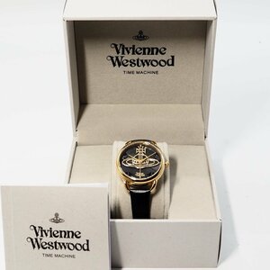 新同品 ヴィヴィアンウエストウッド VivienneWestwood 革ベルト 腕時計 内箱 冊子 C268