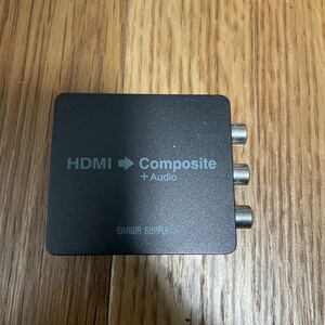 【送料込】サンワサプライ VGA-CVHD3 HDMI信号 コンポジット 変換 コンバーター 