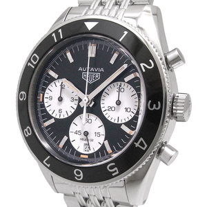  TAG Heuer o-ta vi a chronograph Date men's self-winding watch AT black face CBE2110.BA0687 TAGHEUER AUTAVIA