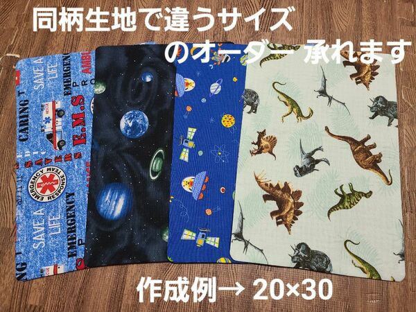 オーダー専用 ハンドメイド ランチョンマット3枚 20×30