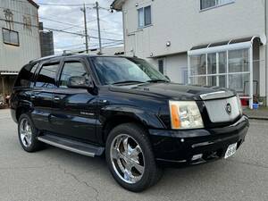 Cadillac　Escalade　03ｙ　New vehicle並行　1ナンバー　Sunroof　レザー