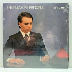 シュリンク美品!! USオリジナル GARY NUMAN The Pleasure Principle ('79 ATCO) 専用インナースリーヴ完品 ゲイリー・ニューマン DRUMBREAK