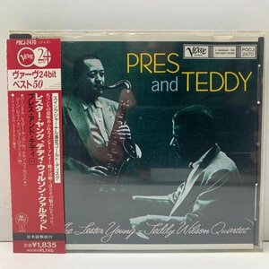 C2563 ; 帯付き / 24bit /The Lester Young-Teddy Wilson Quartet / Pres And Teddy / レスター・ヤング / プレス・アンド・テディ