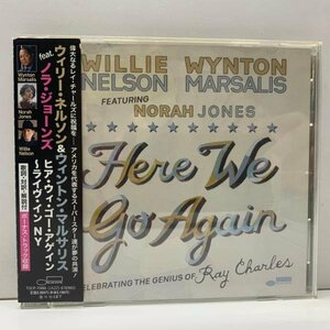 C2593 ;帯付き Willie Nelson & Wynton Marsalis Featuring Norah Jones Here We Go Again: Celebrating The Genius Of Ray Charles