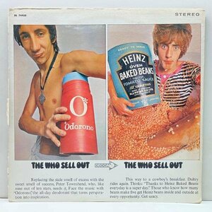 USオリジナル 初版マルチバー 黒ツヤ THE WHO Sell Out ('67 Decca) ザ・フー 3rd.アルバム 架空のラジオ局をテーマにした初のコンセプト作