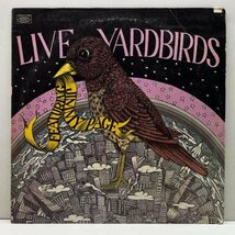 十分概ね良好!!【曰く付きの発禁回収盤】US 完全オリジナル LIVE YARDBIRDS Live Yardbirds - Featuring Jimmy Page 初回カラージャケット_画像1