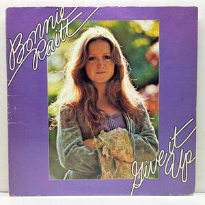 良好盤!! ゲートフォールド仕様 US初期プレス BONNIE RAITT Give It Up (Warner) ボニー・レイット登場 最高傑作 2nd.アルバム 米 LP