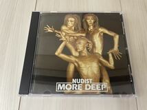 MORE DEEP / NUDIST CD モア・ディープ ヌーディスト Sony Records SRCL 2359 MOTSU Zna SNAKE ヴォーギングダンス ハウス テクノ クラブ_画像1