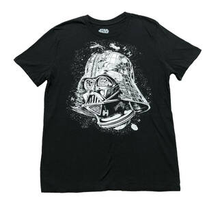 【980円スタート】USA 古着 スターウォーズ STAR WARS 映画 ダースベイダー Tシャツ ブラック メンズM 古着卸 BA1350