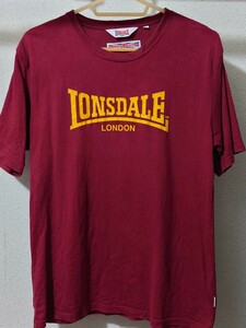 オフィシャル 古着 ユーズド 半袖 Tシャツ LONSDALE ロンズデール