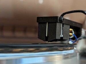 ■DENON DL-103 針折れ補修品動作確認済み　補修用針は新品のナショナル純正EPS-36STSD丸針使用　シリアルNo.2050■