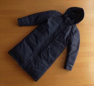 エディーバウアー Eddie Bauer WEATHEREDGE ダウンコート 黒 XSサイズ 防水 即決あり！