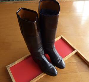  Italy made TANINO CRISCItanino Chris chi- long boots 34(22cm) prompt decision equipped!