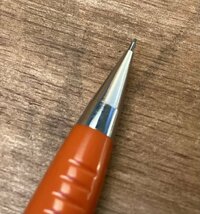 TT-1785■送料込■ PENTEL ぺんてる テクニカ Ⅱ シャープペン 製図用 0.5ｍｍ サイドノック式 筆記具 文具 レトロ 14g●未使用品 /くGOら_画像3