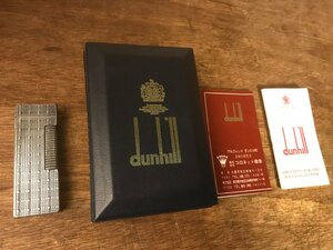 SS-2609■送料込■dunhill ガスライター ライター USRE 24163 PATENTED 喫煙具 煙草 レトロ 155g●ジャンク扱い●発火石なし/くATら