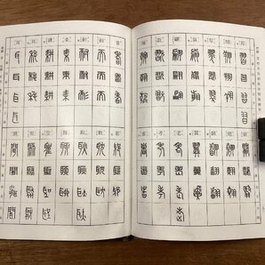 BB-8264■送料込■標準 篆刻篆書字典 牛窪梧十編 渡邊隆男 辞典 漢字 本 古本 冊子 古書 古文書 二玄社 印刷物/くOKらの画像7