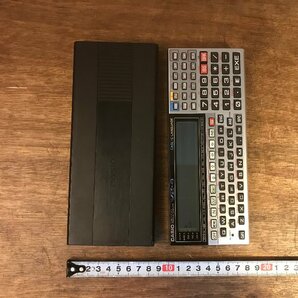 SS-2832■送料込■CASIO SUPER COLLEGE PERSONAL COMPUTER VX-4 計算機 C言語 アンティーク 402g●通電のみ確認●ジャンク扱い/くATらの画像7