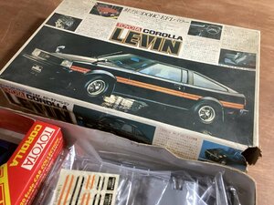 TT-1877 ■送料込■ トヨタ TOYOTA カローラ クーペ レビン LEVIN 1/20 バンダイ 車 自動車 模型 プラモデル 382g●ジャンク扱い/くGOら