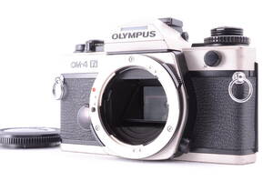 [極上美品] OLYMPUS OM-4 Ti Titanium Color SLR Camera Body オリンパス フィルム 一眼レフ カメラ チタン ボディ NB-00278